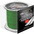 Плетеный шнур Mikado NIHONTO FINE 0,10 green (300 м) - 7.70 кг.