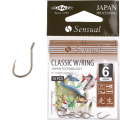 Крючки рыболовные  Mikado - SENSUAL - CLASSIC W/RING № 10
