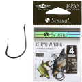 Крючки рыболовные  Mikado - SENSUAL - KEIRYU W/RING № 8