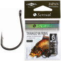 Крючки рыболовные  Mikado - SENSUAL - TANAGO W/RING № 10