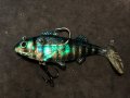 Виброхвост оснащенный Crystal Fish WX5561-10 см./ 008 (1уп.-2шт.)